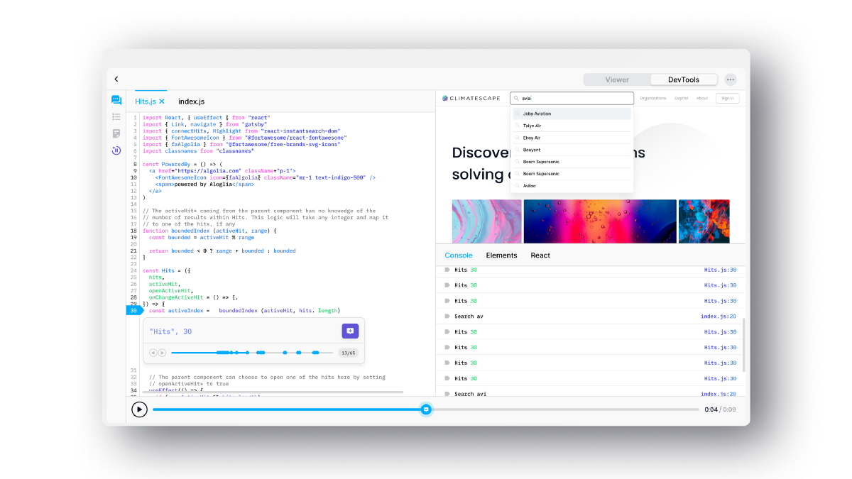 Launching Replay: The Time Commute Debugger for the Web