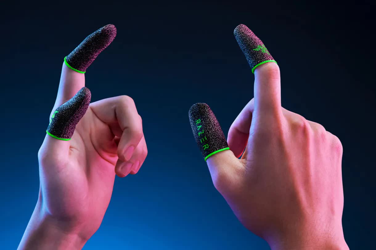 Razer says its quiet finger sleeves can draw you the next cell gamer