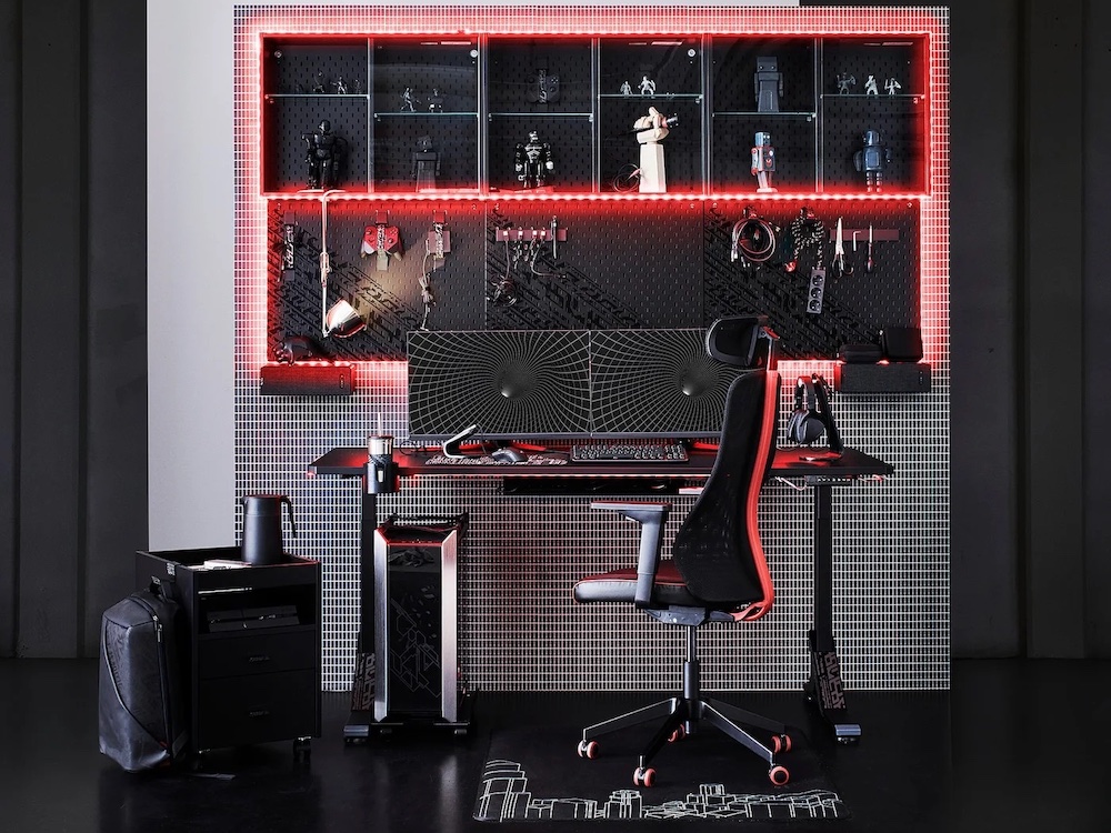 IKEA: ASUS ROG gaming furnishings shall be released globally in October