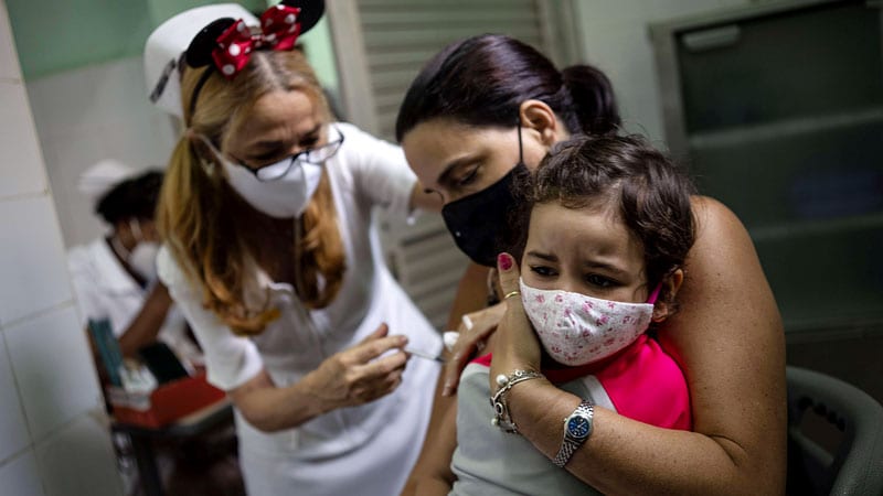 Cuba Begins Vaccinating Kids as Young as 2