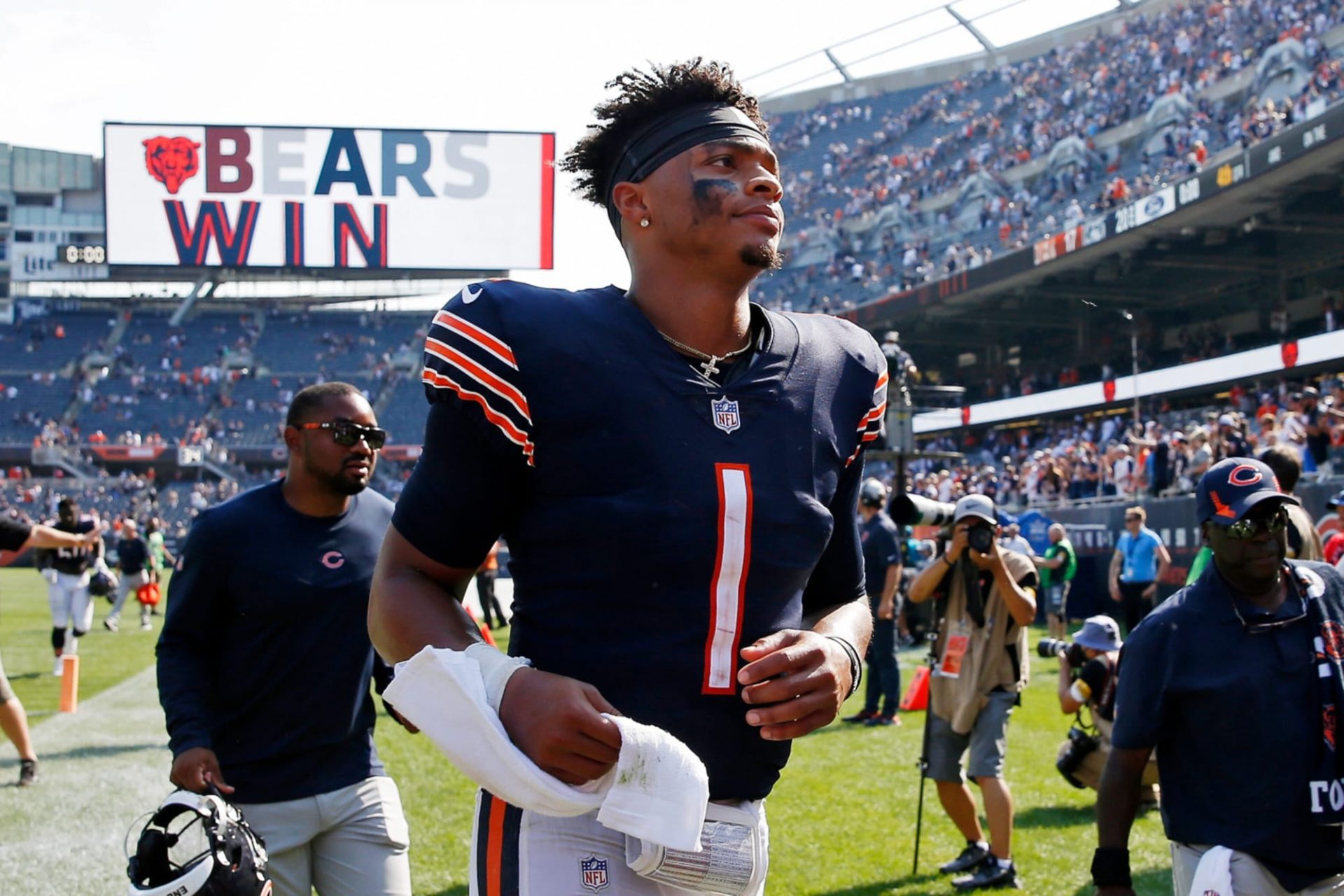 Bears: Matt Nagy comments on possibility of starting Justin Fields