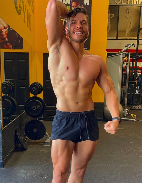 Joseph Baena Confirmed Off His Leg Day Good points at Gold’s Gym Venice Coastline
