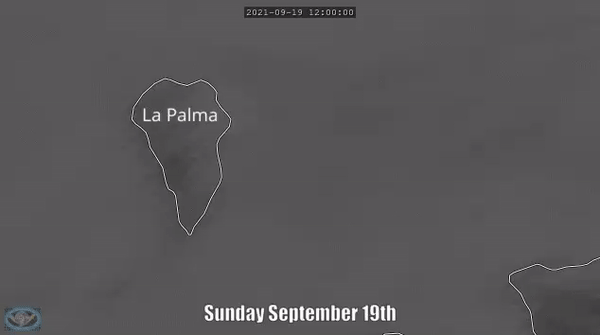Satellites peek as volcano erupts on Spanish island La Palma after half a century of silence