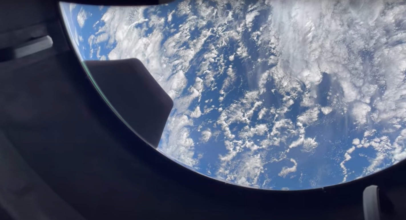 Stare SpaceX’s Inspiration4 astronauts glance Earth by their substantial window for the 1st time (video)