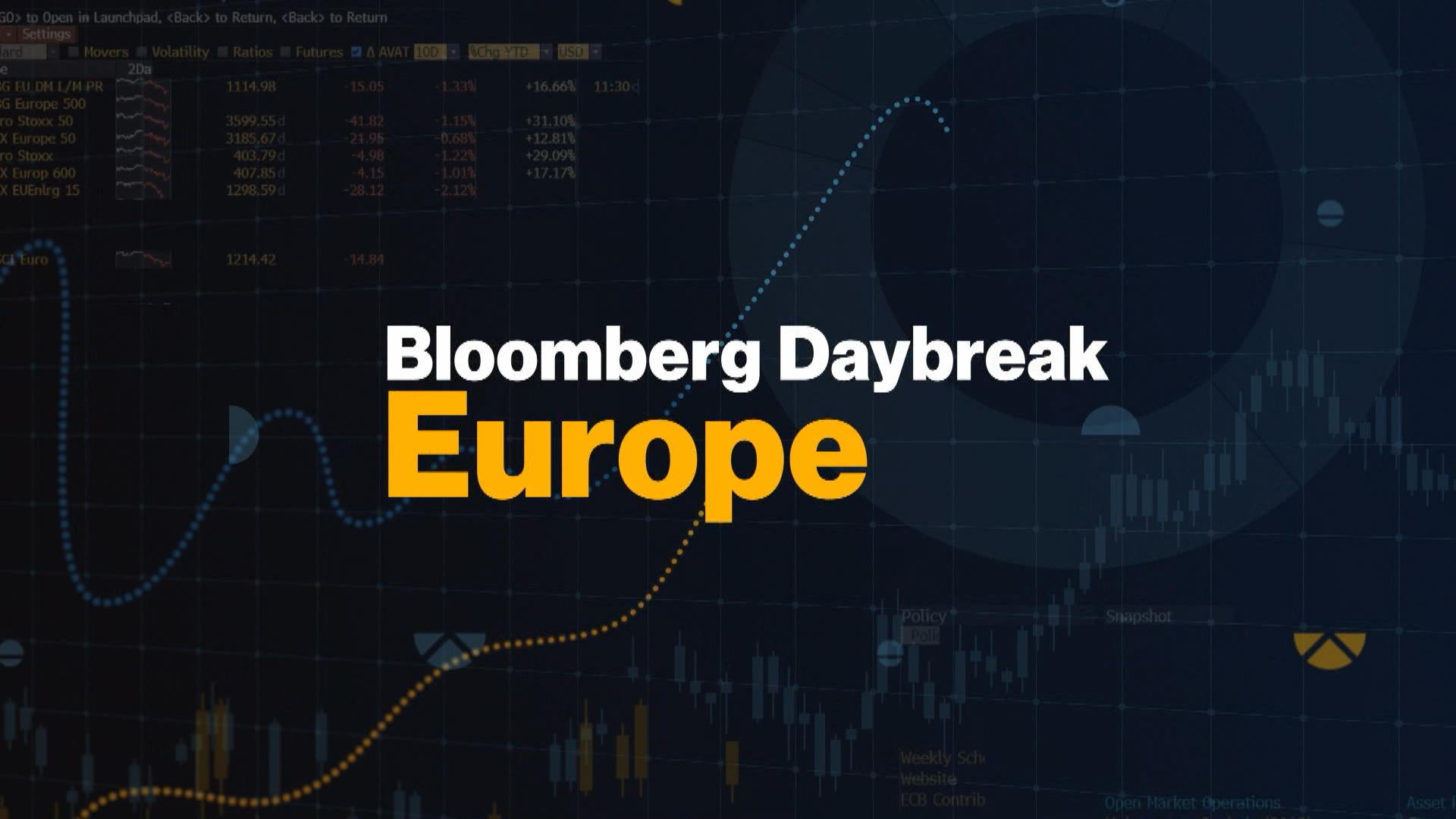 ‘Bloomberg Morning time: Europe’ Stout Prove (09/24/2021)