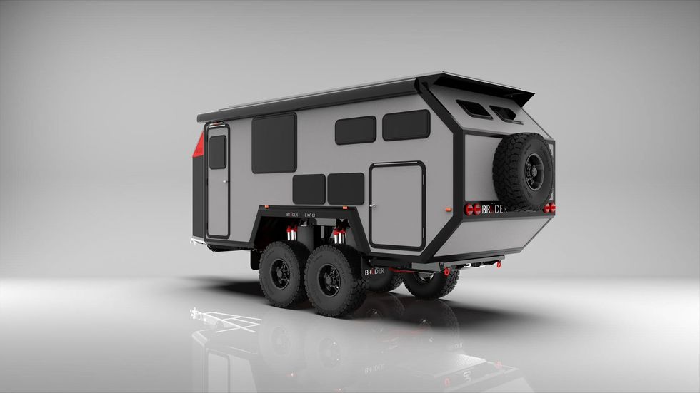 This Stunning Rugged Off-Road Camper Has a Suprisingly Luxe Interior