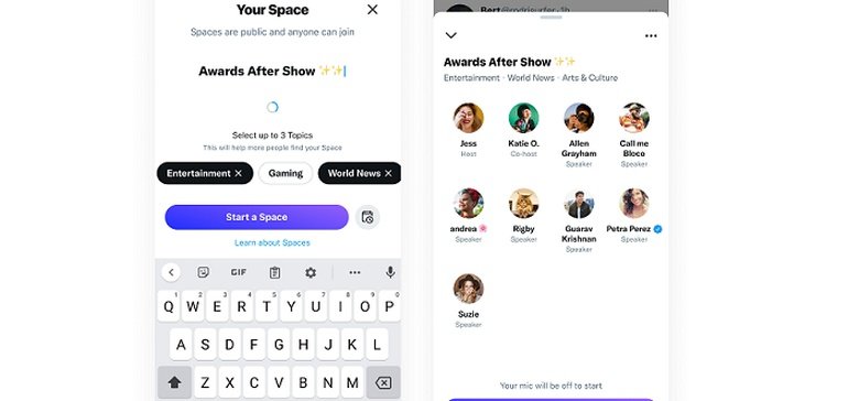 Twitter Launches Reside Take a look at of Issues in Spaces to Make stronger Discovery