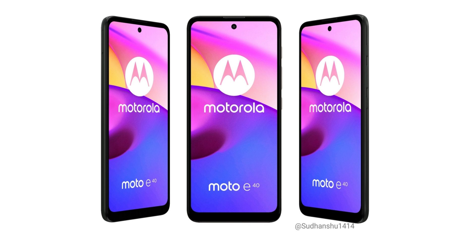 Moto E40: full specs and renders for the alleged Motorola funds flagship spill in a brand unique leak