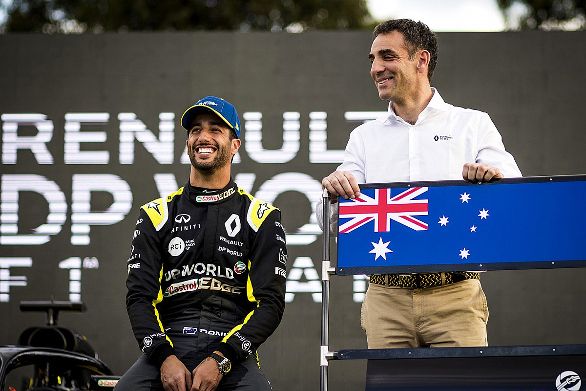 Ricciardo: Time working out to kind Abiteboul’s tattoo
