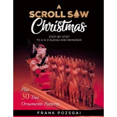 Frank Pozsgai Invitations Readers and Hobbyists to His Intricate Wood-crafting Artistry and Know-How in His Attain-It-Yourself Records “A Scroll Noticed Christmas: Step-by-Step to a 3D Sleigh and Reindeer”