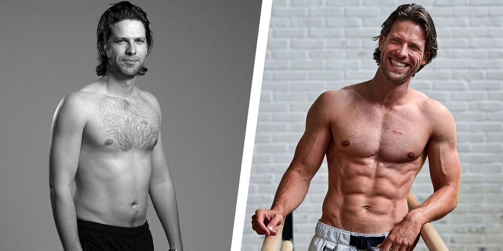 This Man Transformed Himself Into a Males’s Health Quilt Model in 6 Months