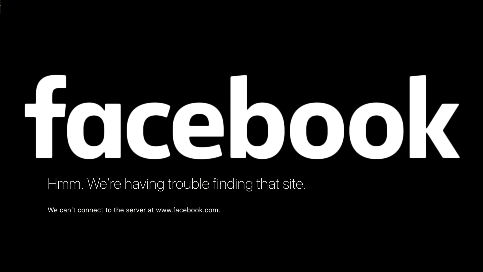Fb Deleted Itself From the Web—But How?