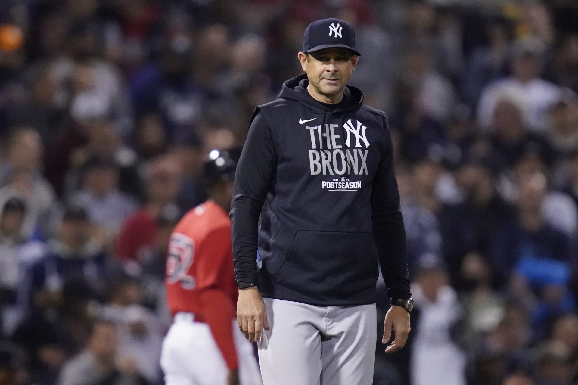Aaron Boone Hasn’t Had ‘Any Conversations’ With Yankees On Contract; ‘We’ll Glimpse’