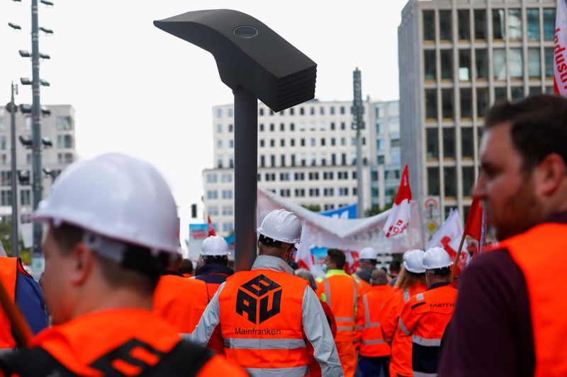 German constructing workers threaten nationwide strike for higher wages By Reuters