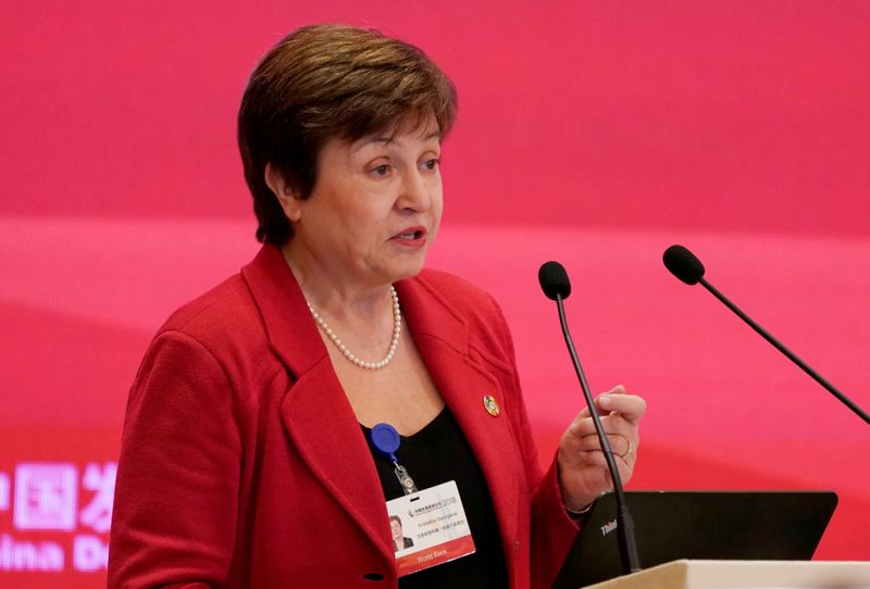 Georgieva’s future at helm of IMF peaceful unclear after marathon board meeting