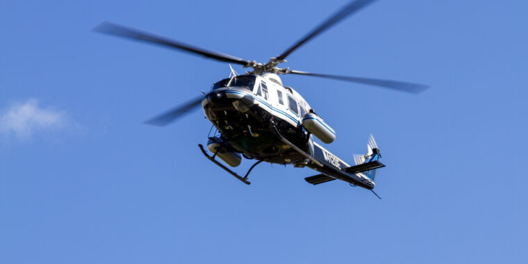 Nuclear security helicopter scours Boston Marathon route for radiation