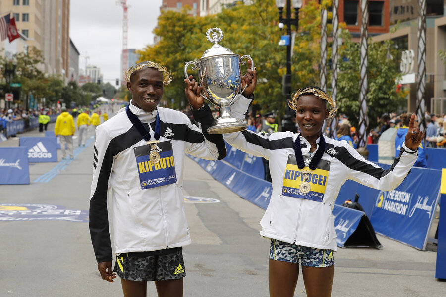 After 30 months, the Boston Marathon gets its ‘comeback myth’
