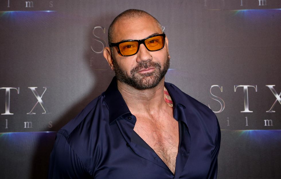Dave Bautista Says His Sun shades Help With His Social Fright