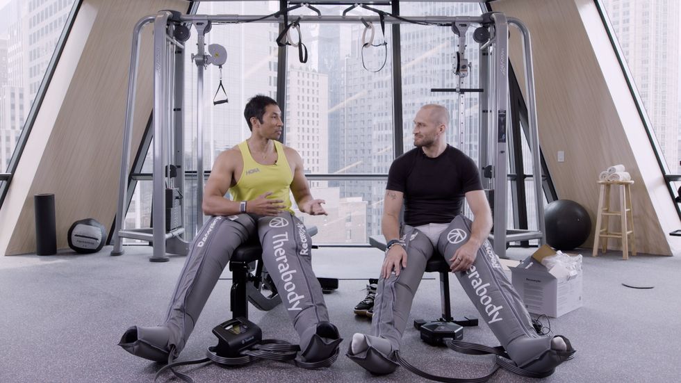 Therabody’s Recovery Boots Are the Ideal Attain to Cease Leg Day