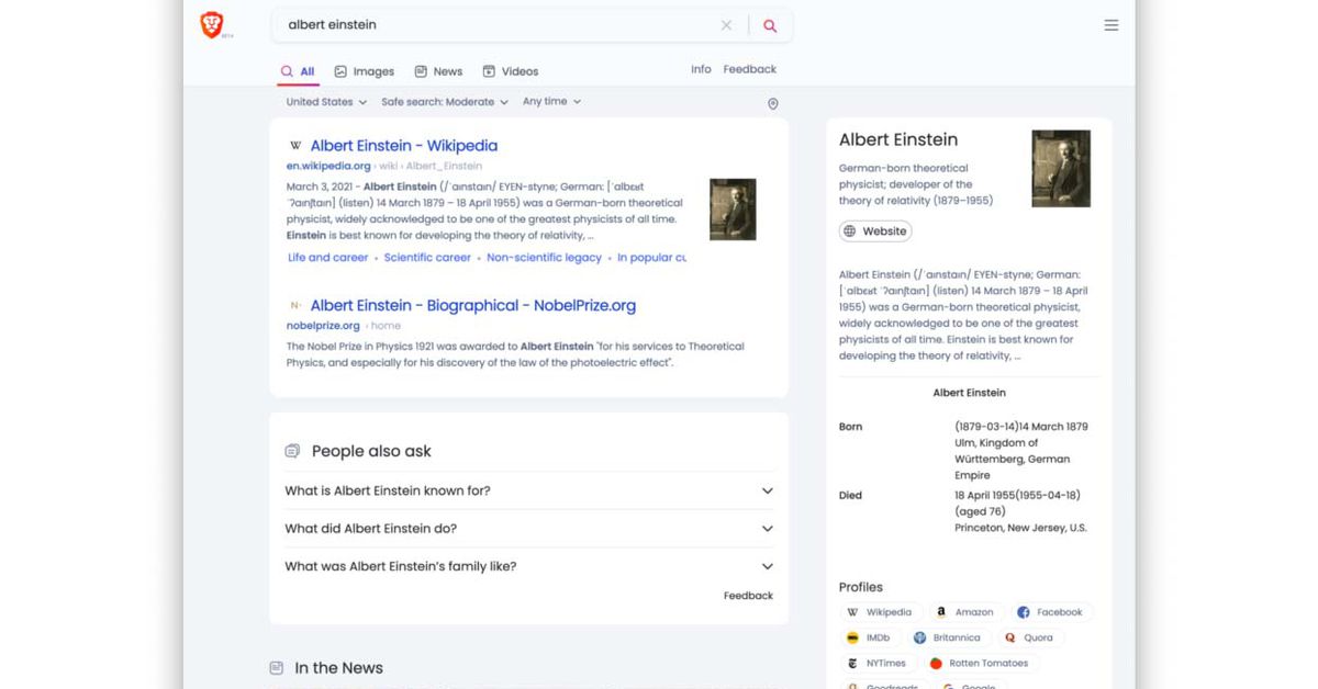 Intrepid browser replaces Google with its have search engine