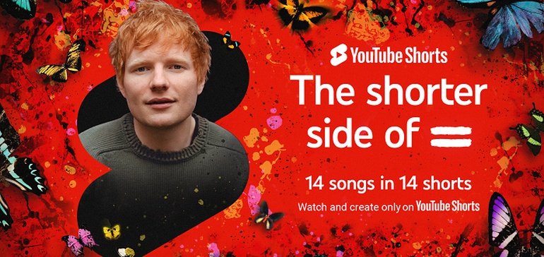 YouTube Partners with Ed Sheeran in Contemporary Promotion for YouTube Shorts
