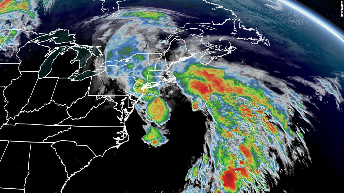 A nor’easter slams the East Cruise, spurring flash flooding and water rescues in northern Original Jersey