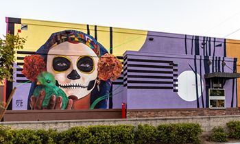 El Pollo Loco Celebrates Día de los Muertos with Festive Free Pan de Muerto Bread and Vibrant Mural