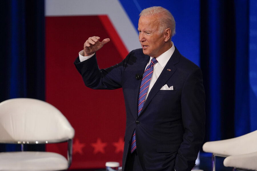 As Biden leaves for global summit, a push to skedaddle domestic bill